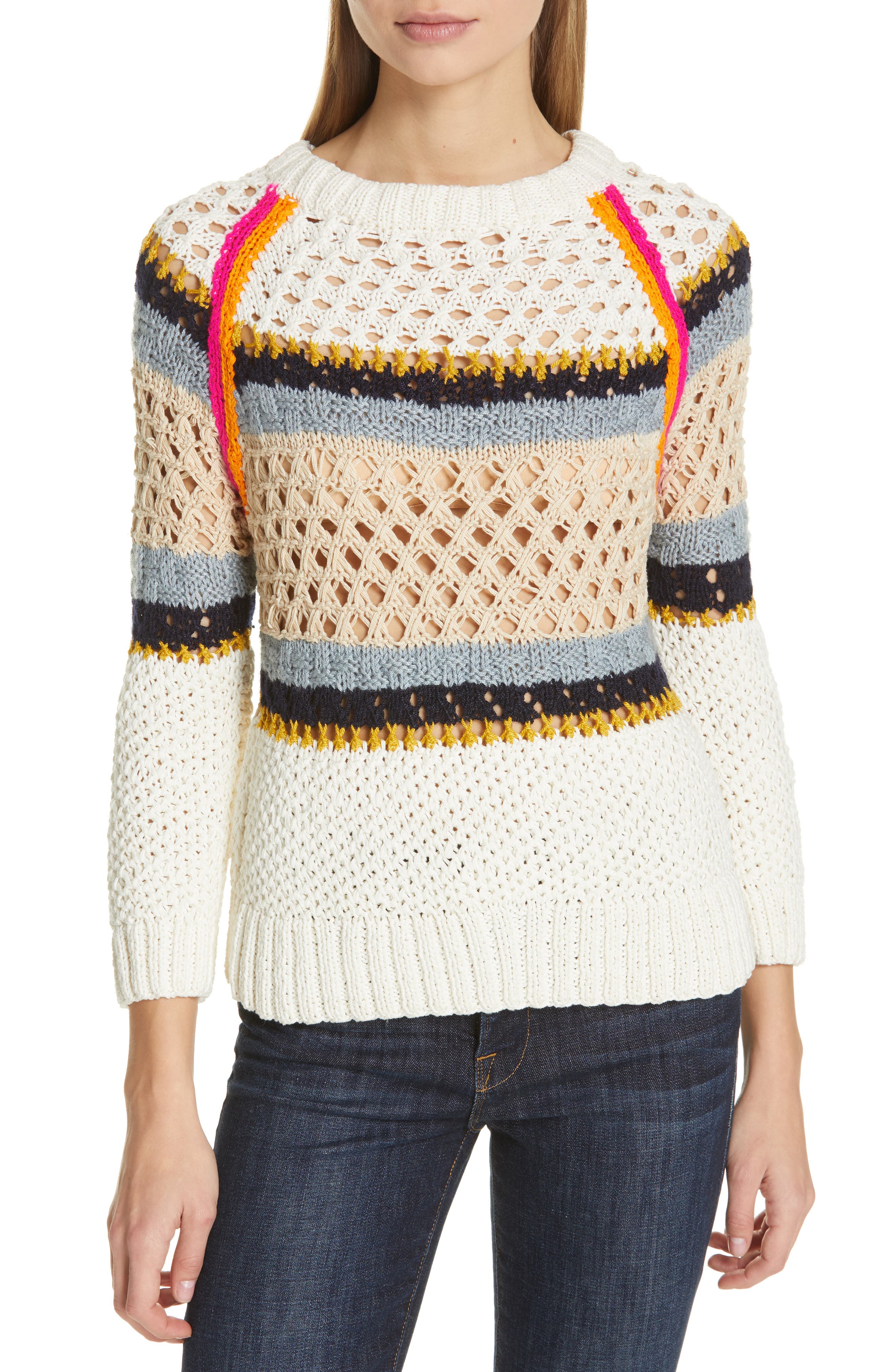 smythe floral sweater