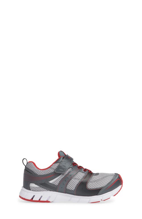 Tsukihoshi Velocity Washable Sneaker In Graphite/red