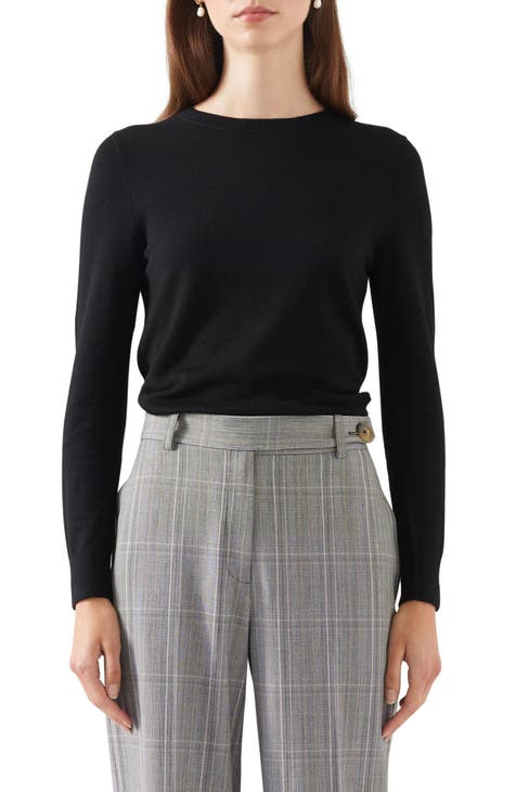 Women's Wool Crew Neck Sweater