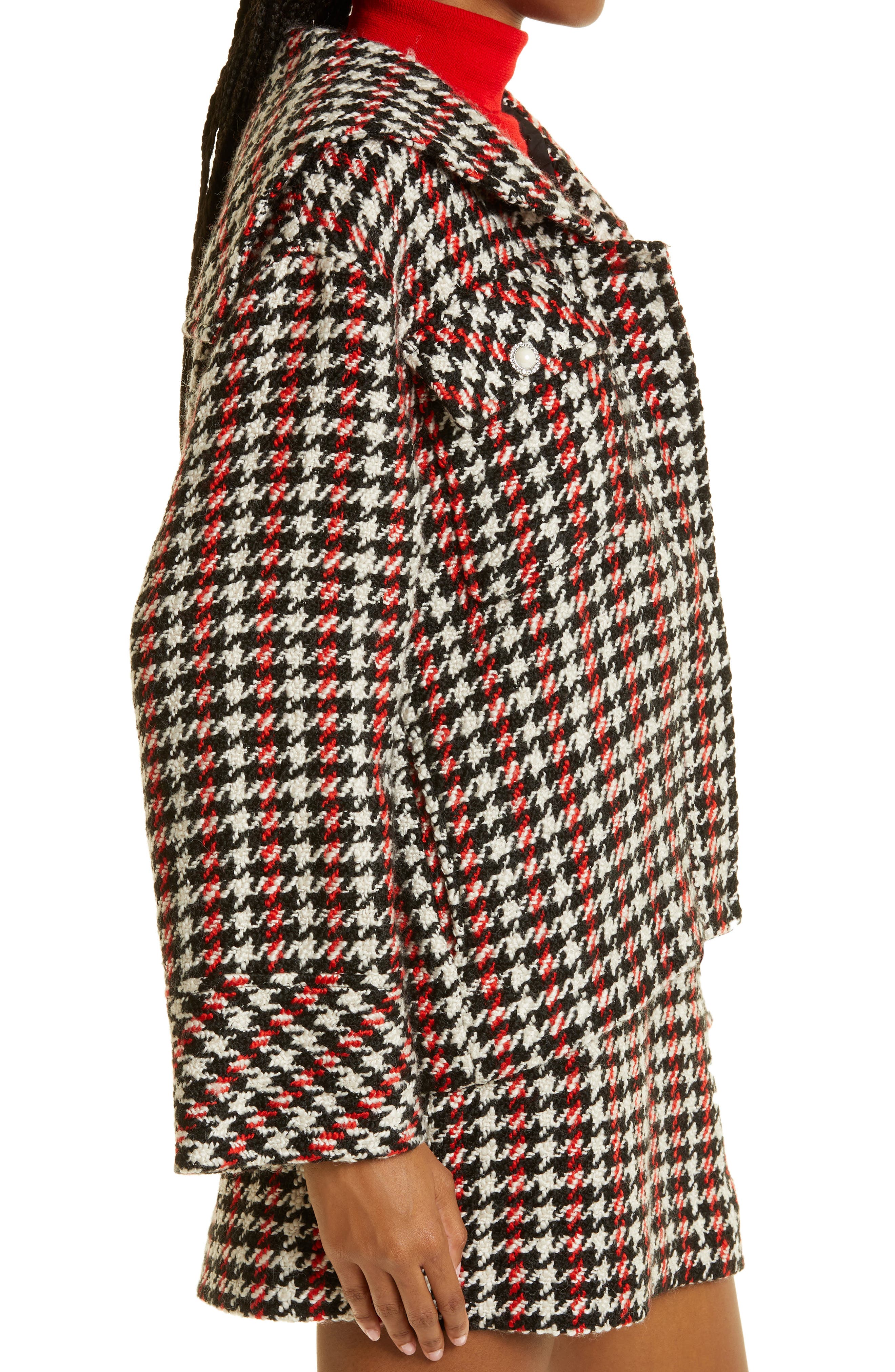 CLANE完売品 MIX HOUNDSTOOTH LINE JACKET | remark-exclusive.com