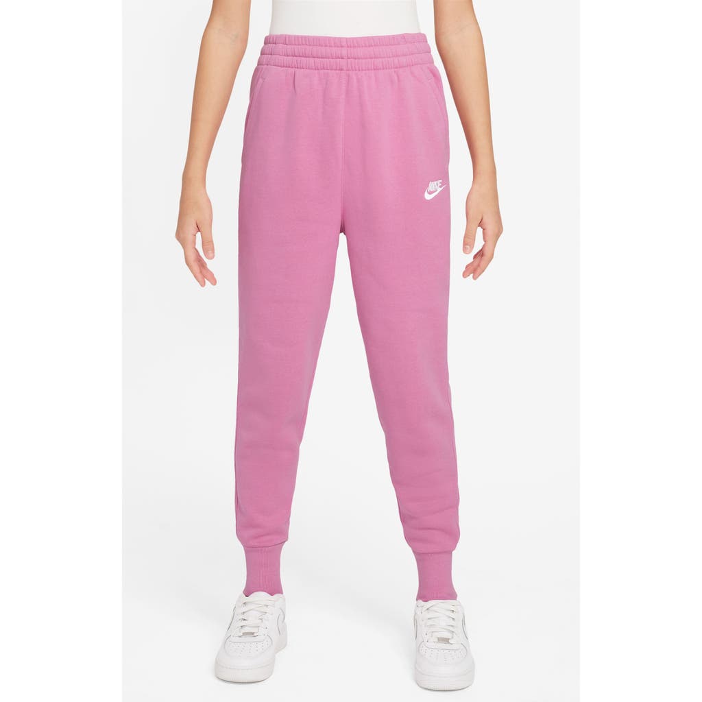 Nike Kids' Sportswear Club Fleece Joggers In Pink