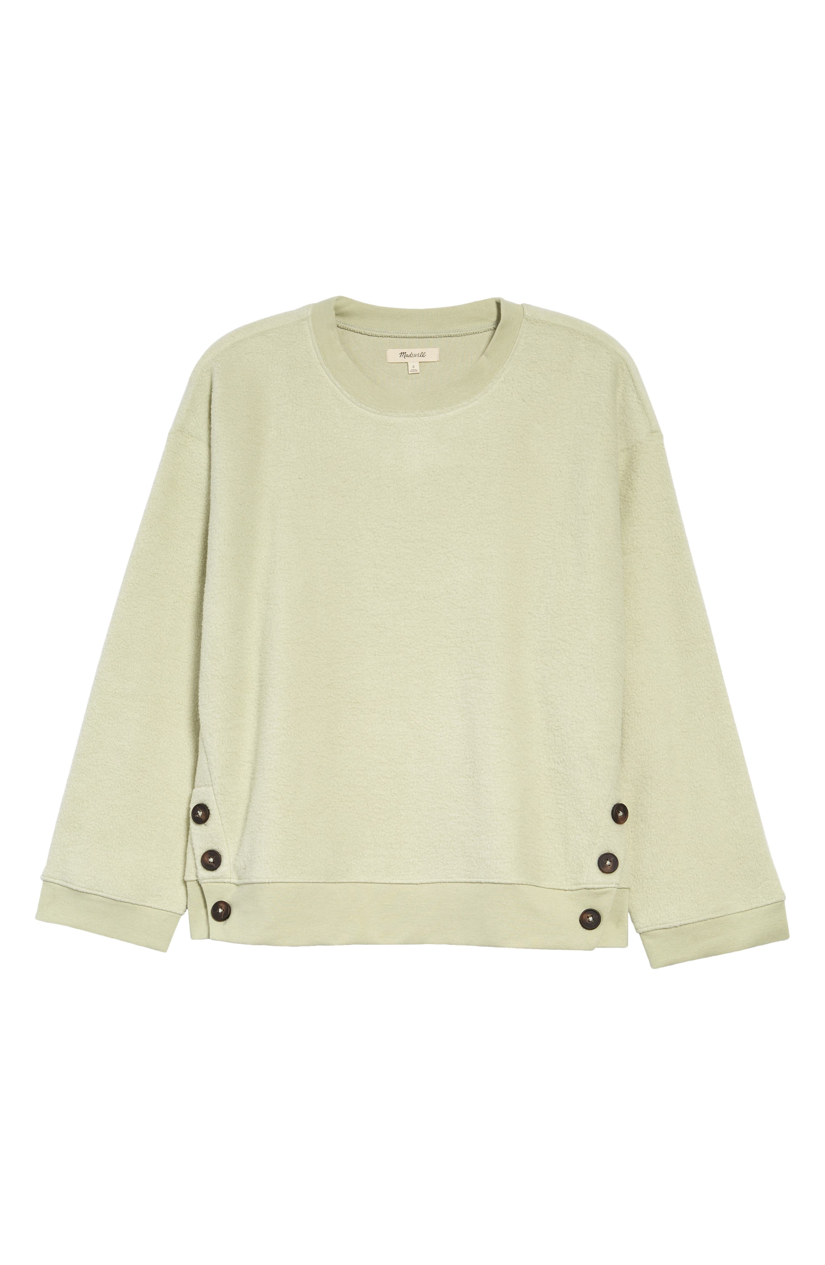 green tea relaxed sweatshirt