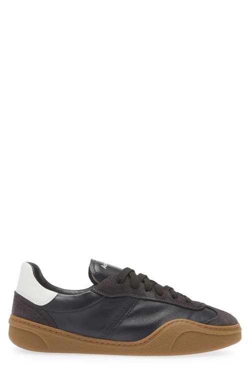 Shop Acne Studios Low Top Sneaker In Anthracite/grey