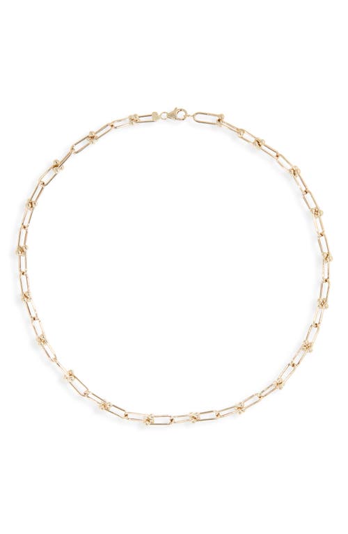 Bony Levy 14K Yellow Gold Ball Link Chain Necklace at Nordstrom, Size 18