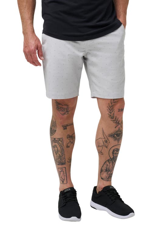 Shop Travismathew Ran Out Of Talent Shorts In Heather Microchip