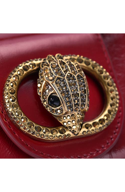 Kurt Geiger London Micro Chelsea Hobo Bag In Red