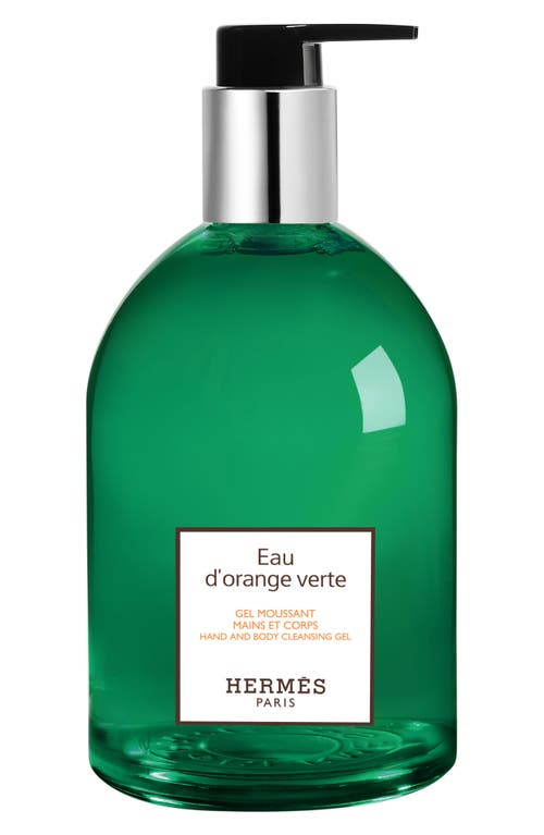 Hermes Eau D'orange Verte Hand And Body Cleansing Gel Bottle 300ml In No Color