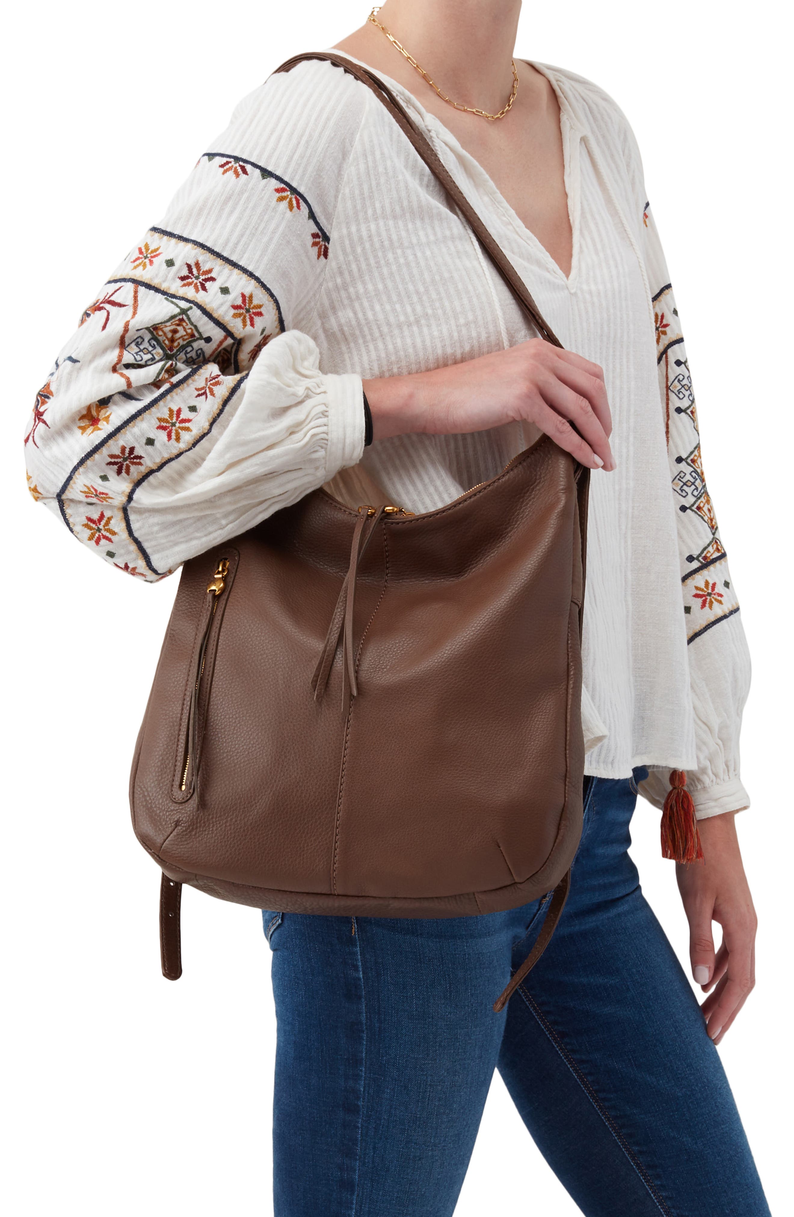 hobo leather backpack