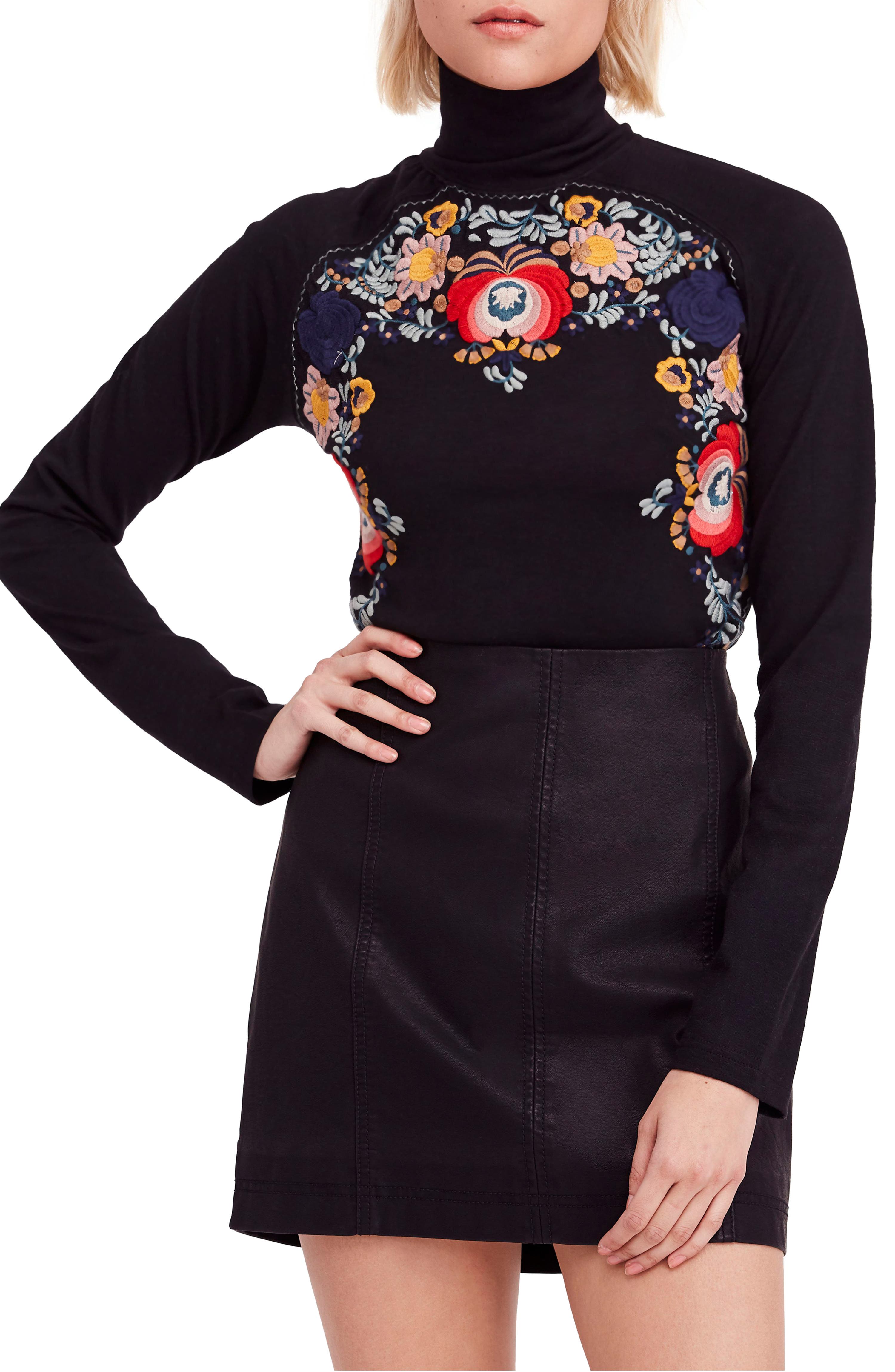 free people disco rose pullover