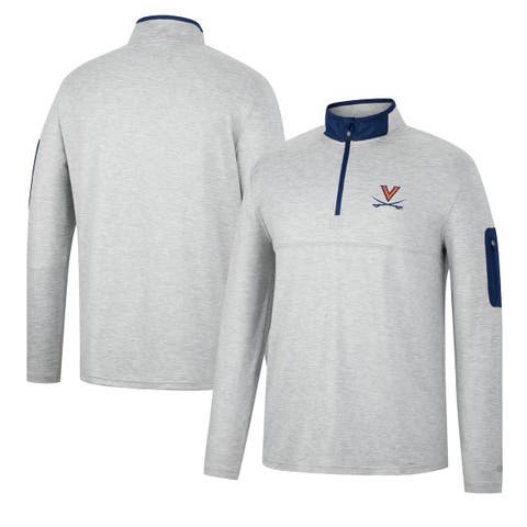 Tennessee Titans Nike Sideline Lockup Performance Quarter-Zip Top - Navy