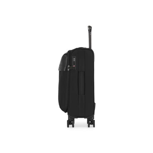 Bugatti Siena Softside Carry-on With Double Spinner Wheels In Black