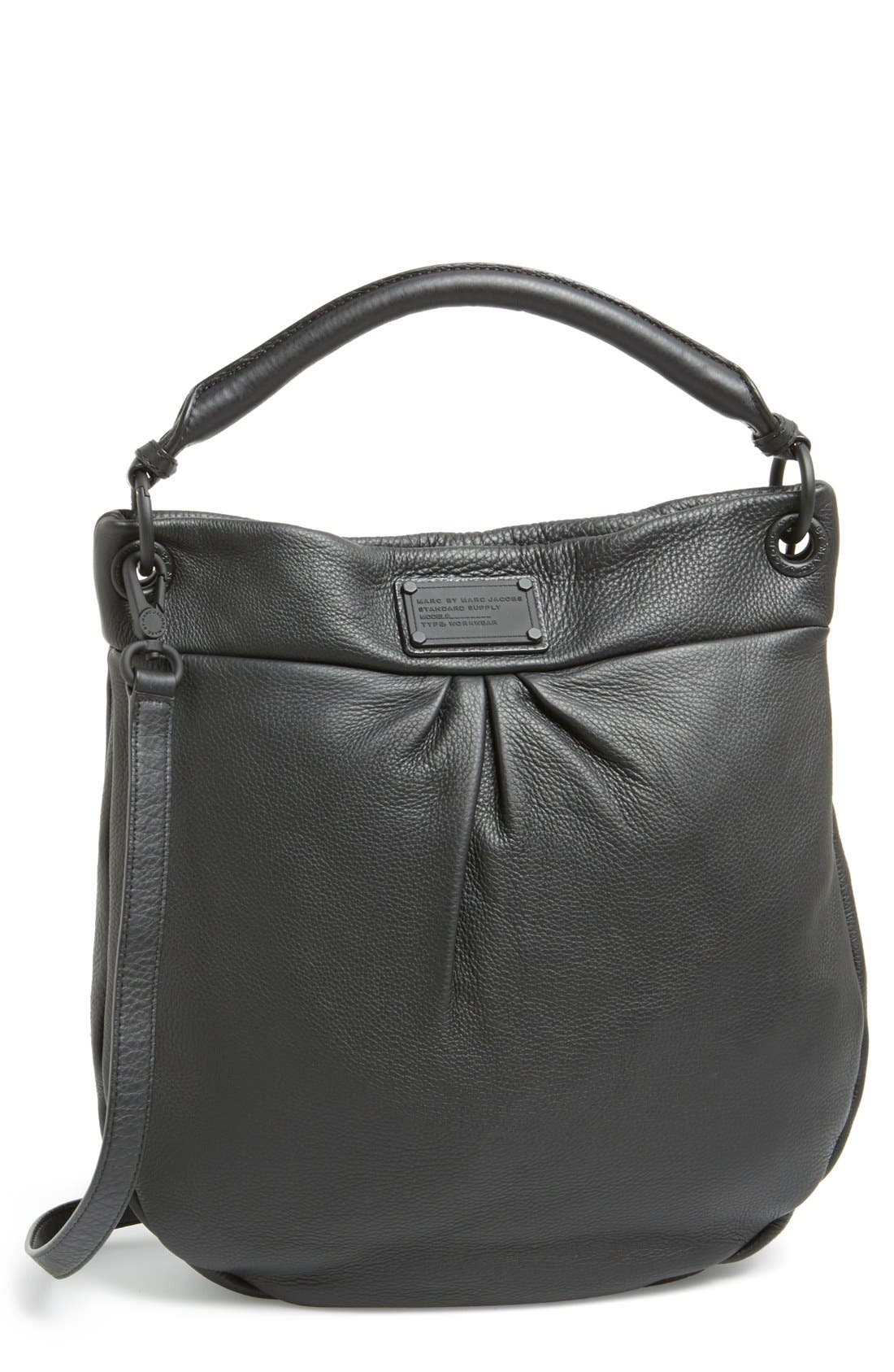 MARC BY MARC JACOBS 'Electro Q Hillier' Leather Hobo Bag Nordstrom