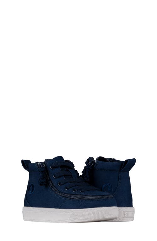 Billy Footwear Kids' Classic D|r High Top Sneaker In Navy