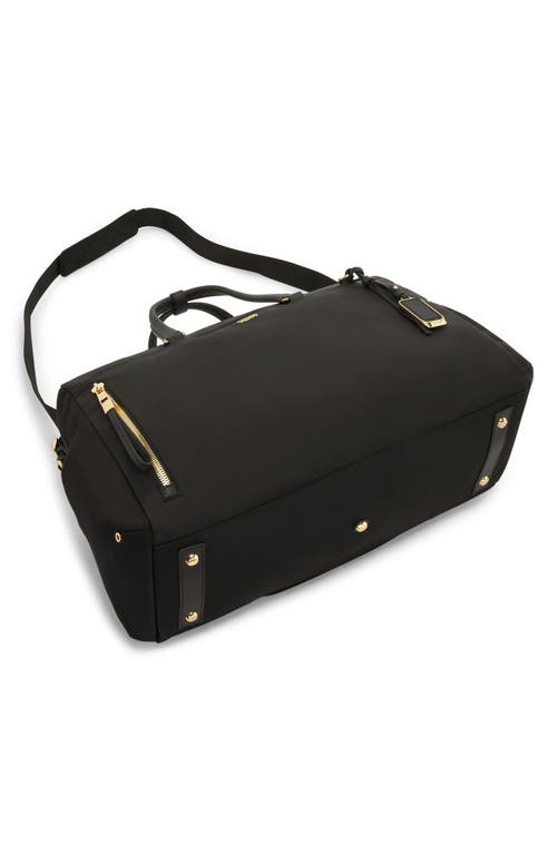 Shop Tumi Venice Duffle Bag In Black/gold