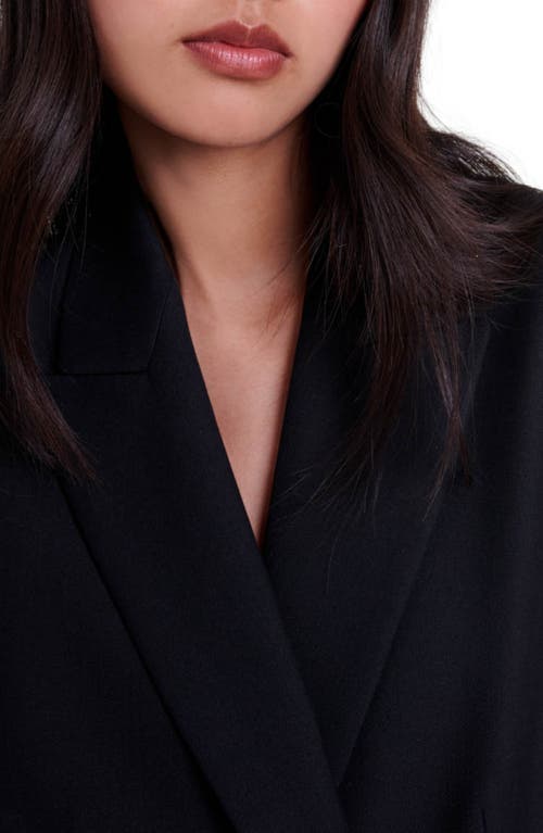 Maje Sleeveless Suit Jacket In Black