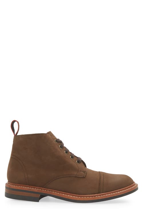 Allen Edmonds Patton Boot In Brown Suede