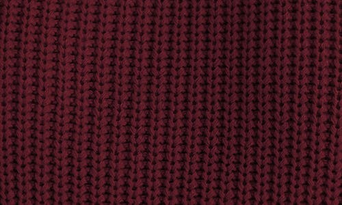 525 Jane Cotton Sweater In Oxblood