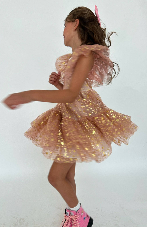 Shop Lola + The Boys Goldie Star Dress