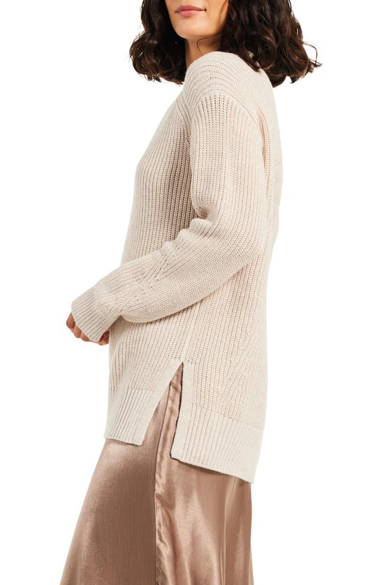 Nic + Zoe Nic+zoe Glisten Up Sweater In Prosecco