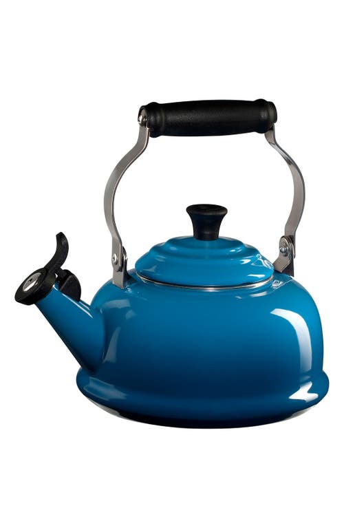 Le Creuset Classic Whistling Tea Kettle in Cherry
