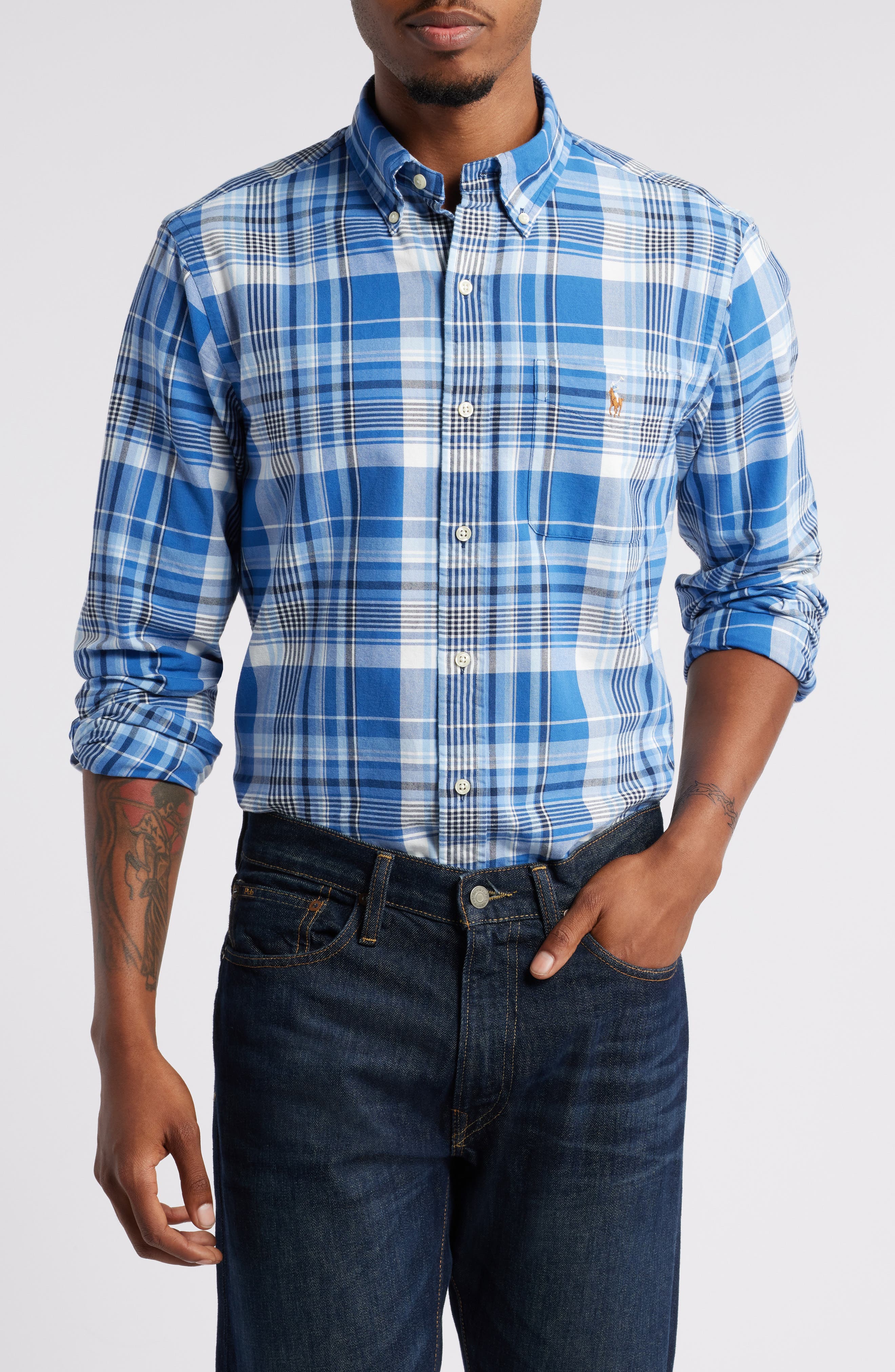 Men's Polo Ralph Lauren Button Up Shirts | Nordstrom