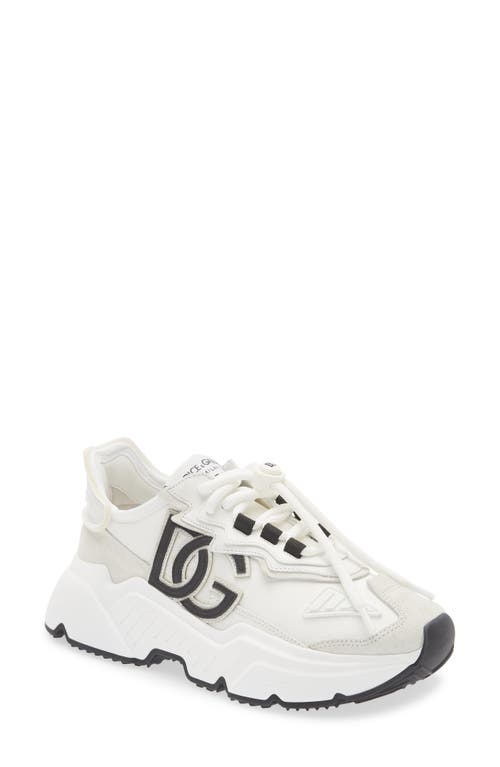 Dolce & Gabbana Daymaster Sneaker White/Black at Nordstrom,