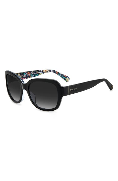 KATE SPADE KATE SPADE NEW YORK LAYNES 55MM GRADIENT SUNGLASSES 