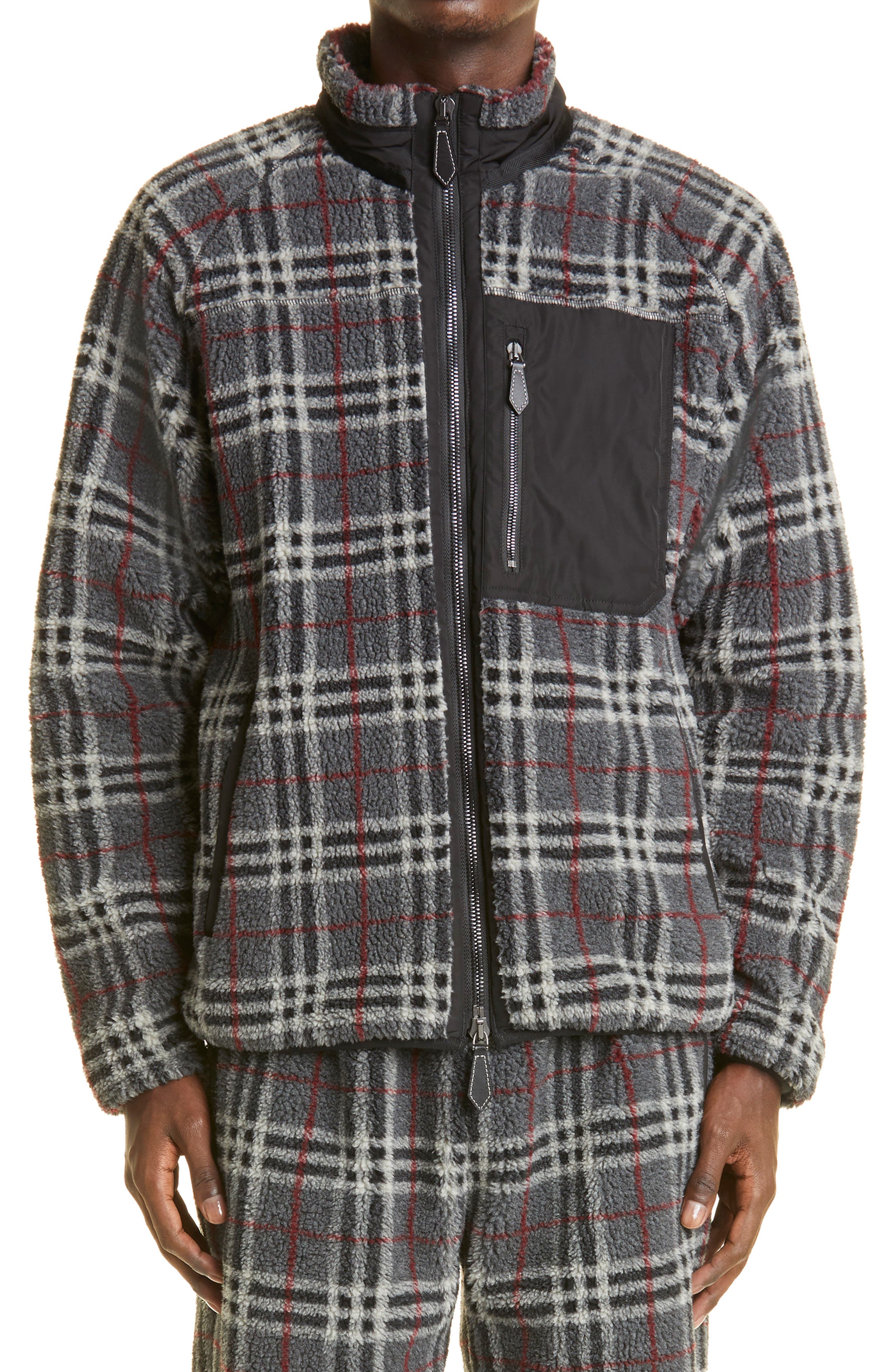 burberry fleece