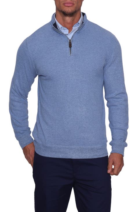 Men's Tall Everyday Quarter Zip Sweater Charcoal Mix – American Tall
