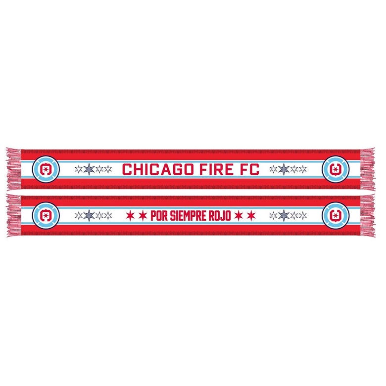 Shop Ruffneck Scarves Red Chicago Fire 2024 Jersey Hook Scarf