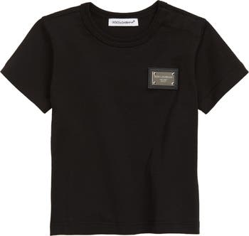 Dolce&Gabbana Logo Plate Cotton T-Shirt | Nordstrom