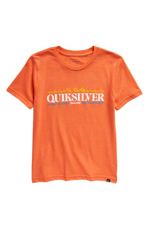 Boys\' Orange & T-Shirts Tees Graphic