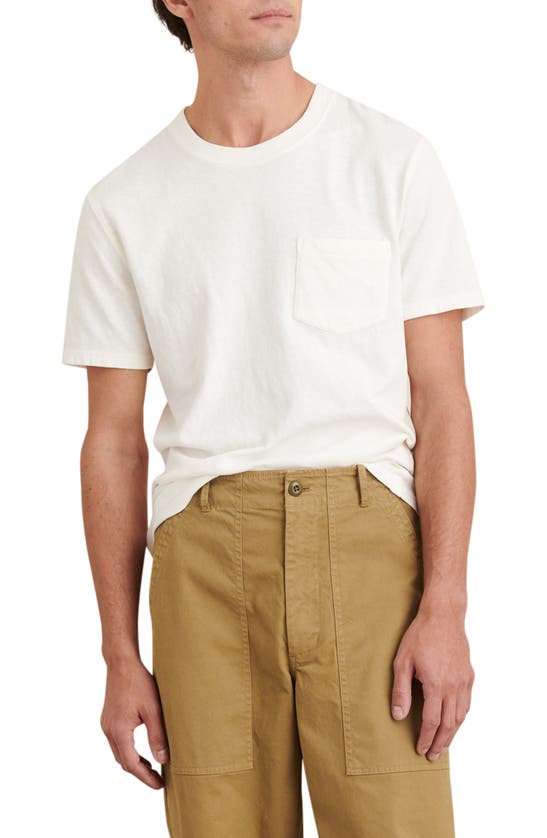 Alex Mill Pocket T-shirt In Off White