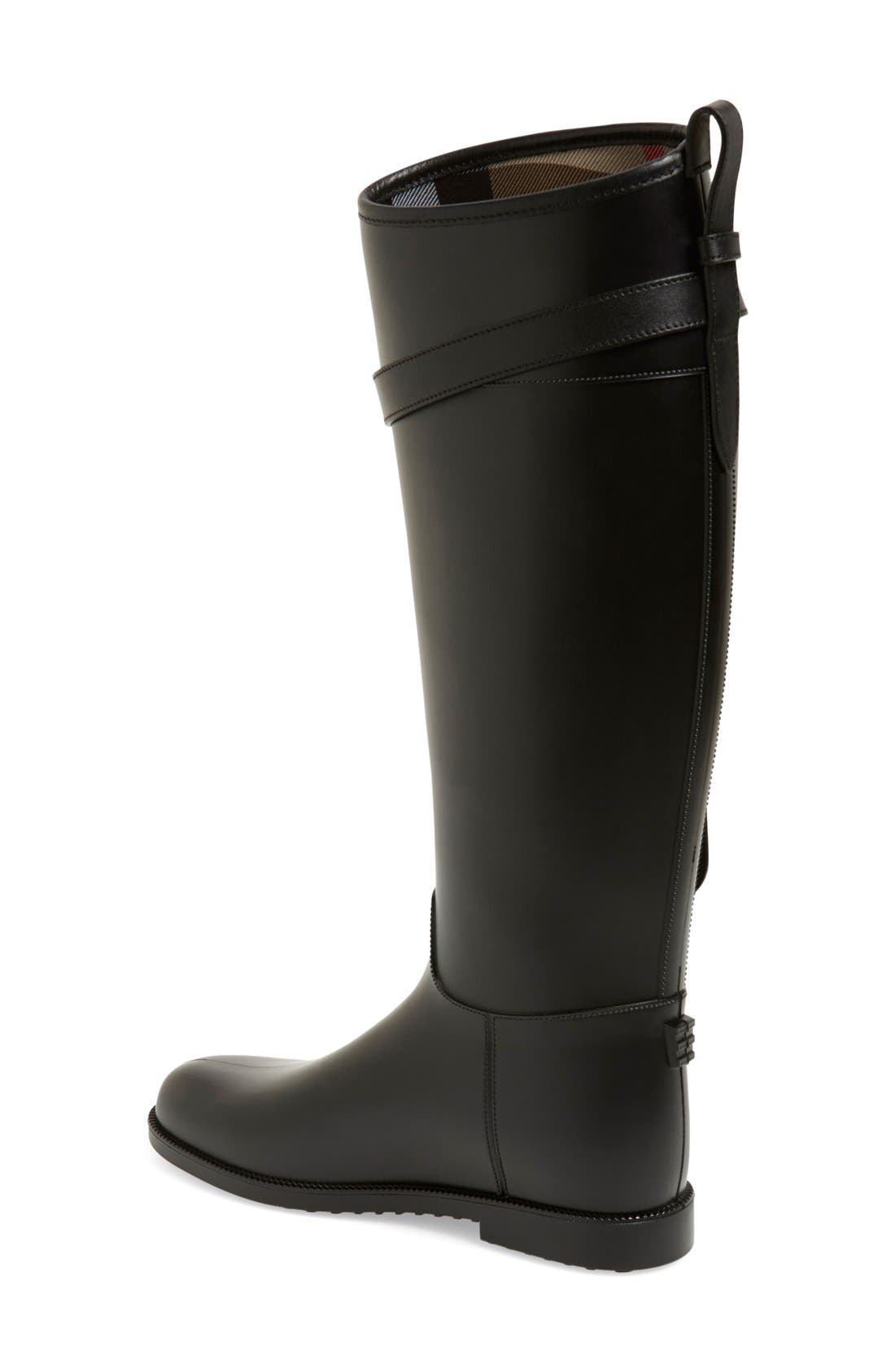 burberry roscot rain boots