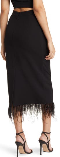 Nordstrom feather skirt sale