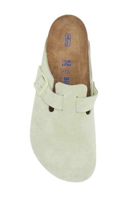 Shop Birkenstock Boston Soft Clog In Green