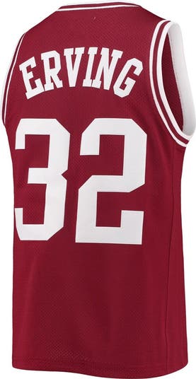 Julius erving umass sales jersey