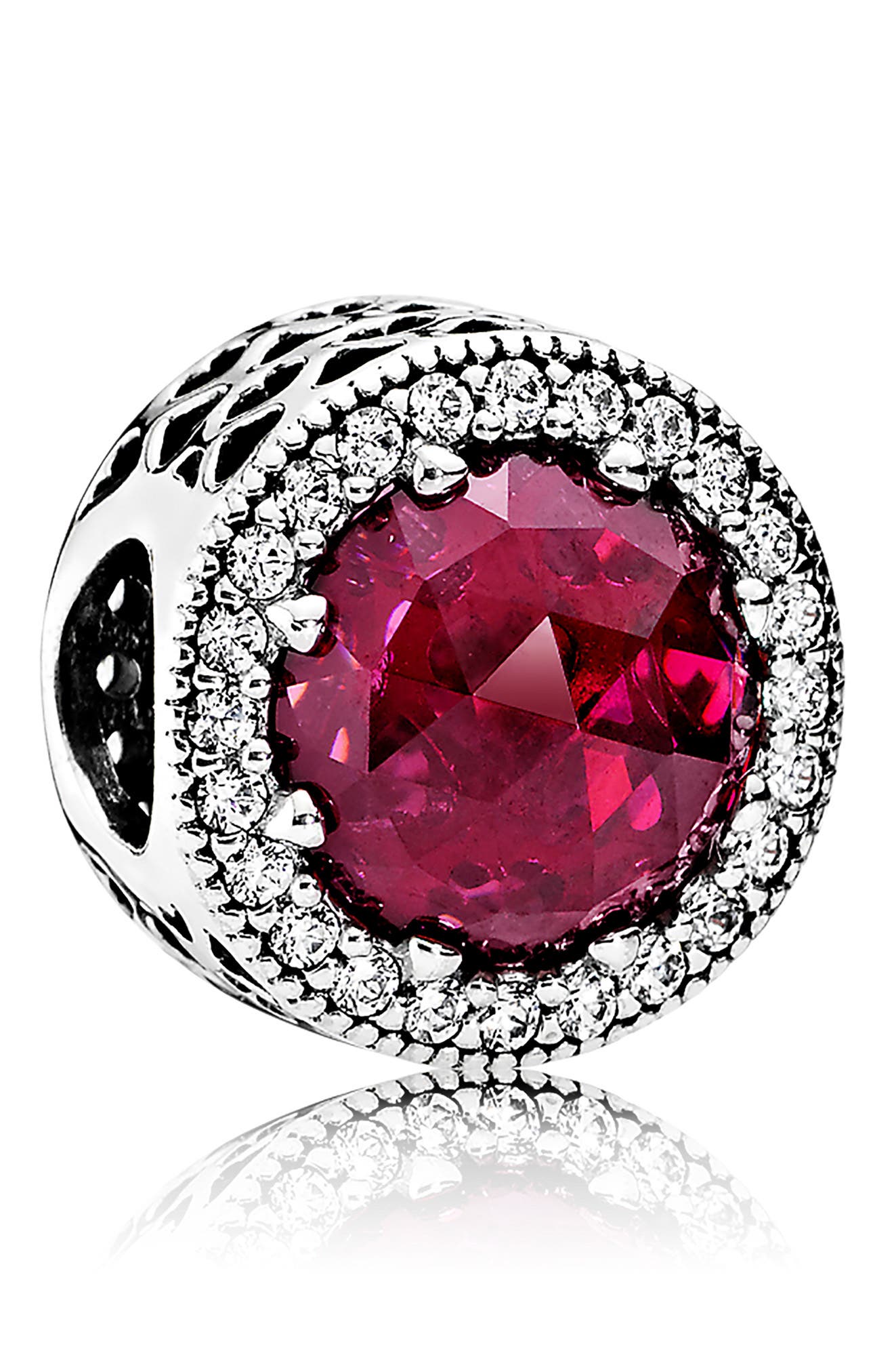 Pandora Cerise Radiant Hearts Charm - 791725NCC