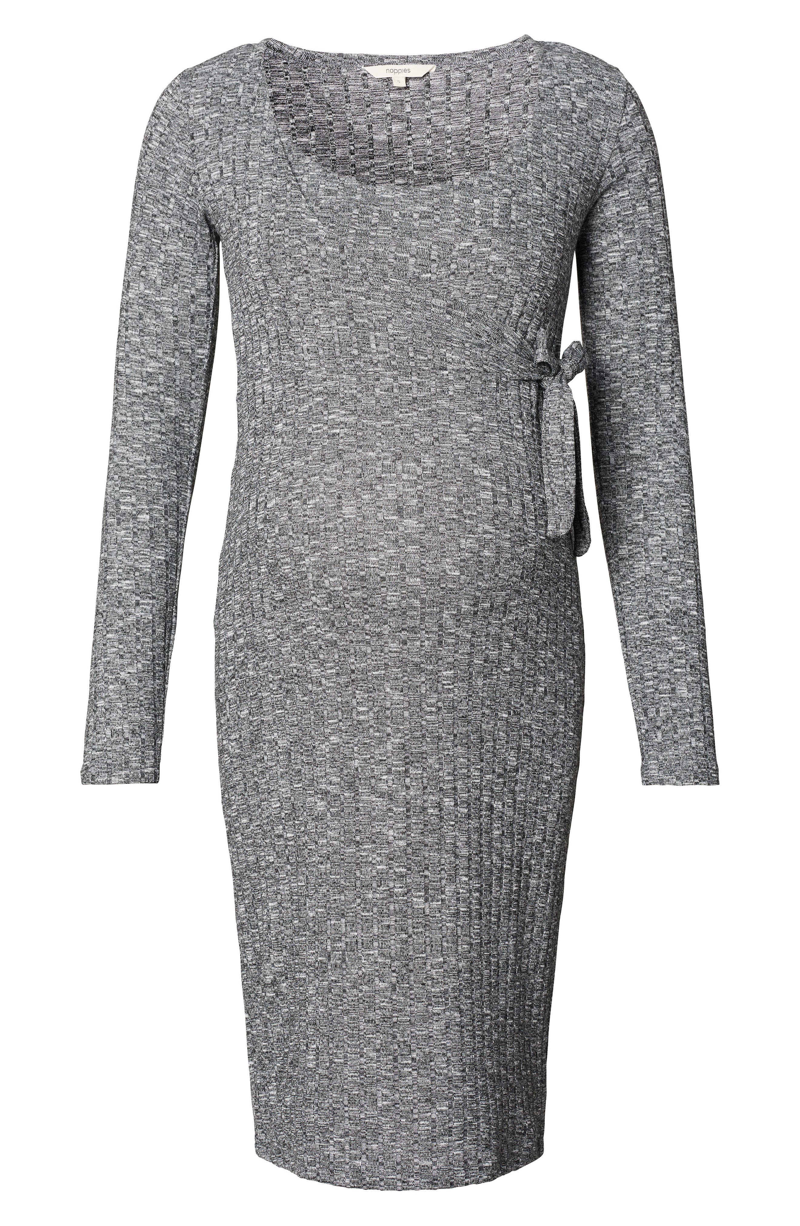 Noppies Giulia Maternity Sweater Dress, Grey