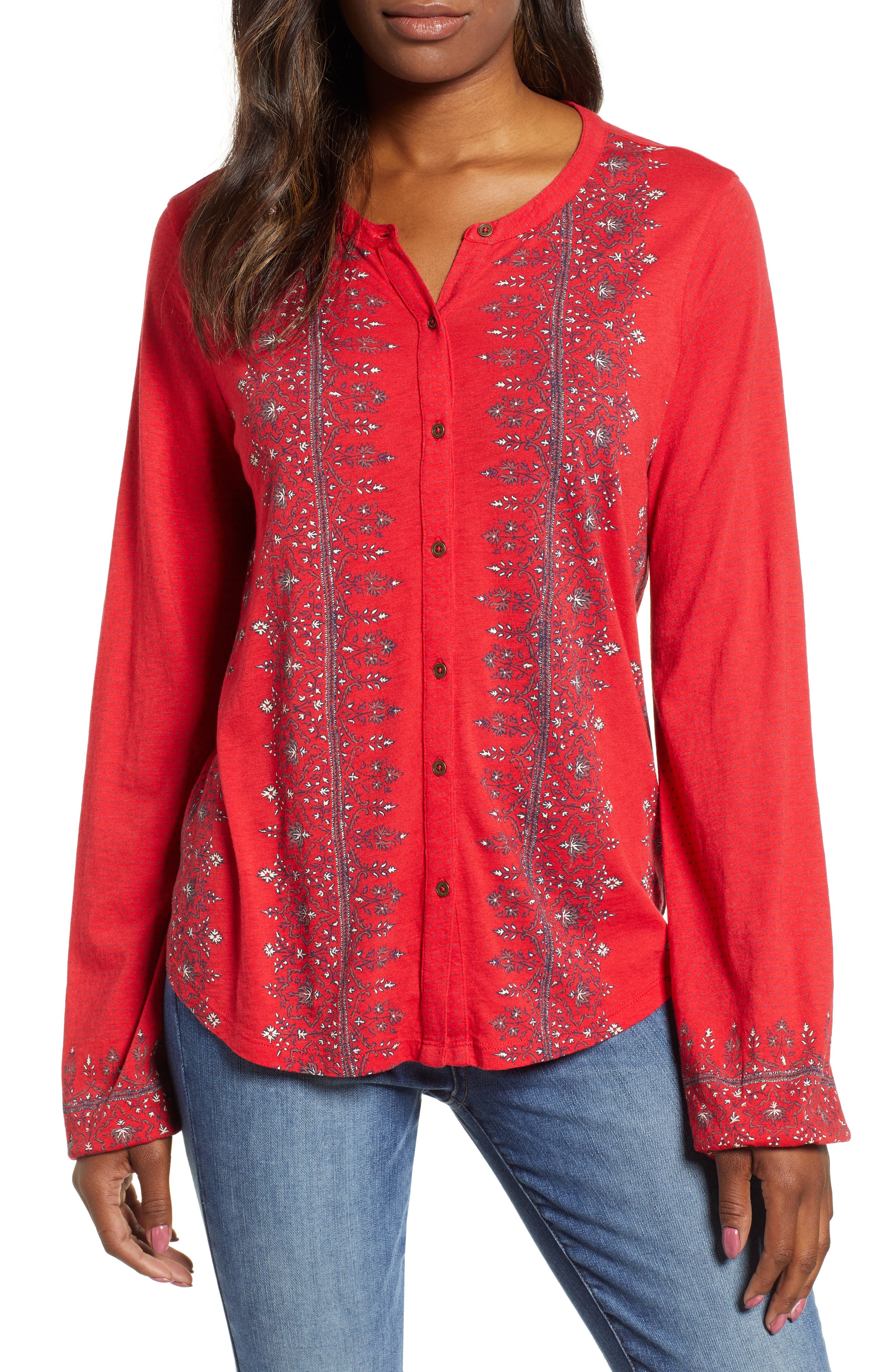 lucky brand tunic
