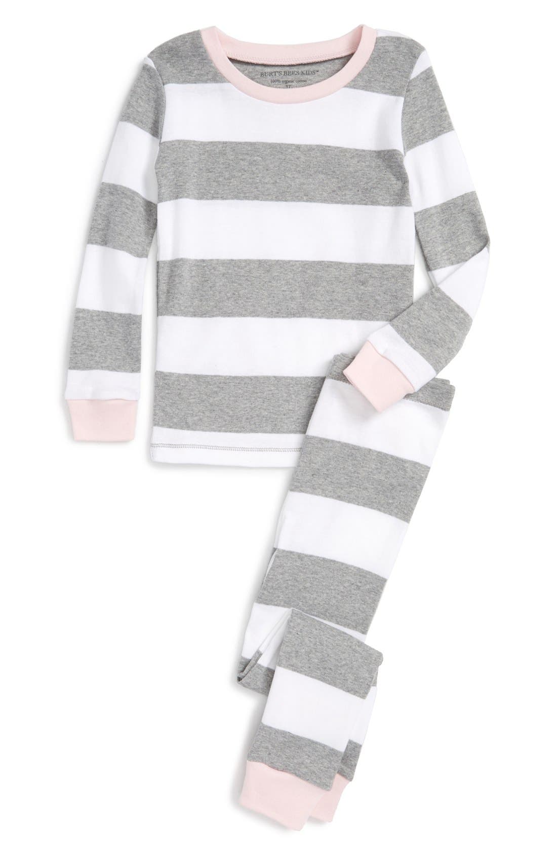 Burt's Bees Baby Fitted TwoPiece Organic Cotton Pajamas (Toddler Girls