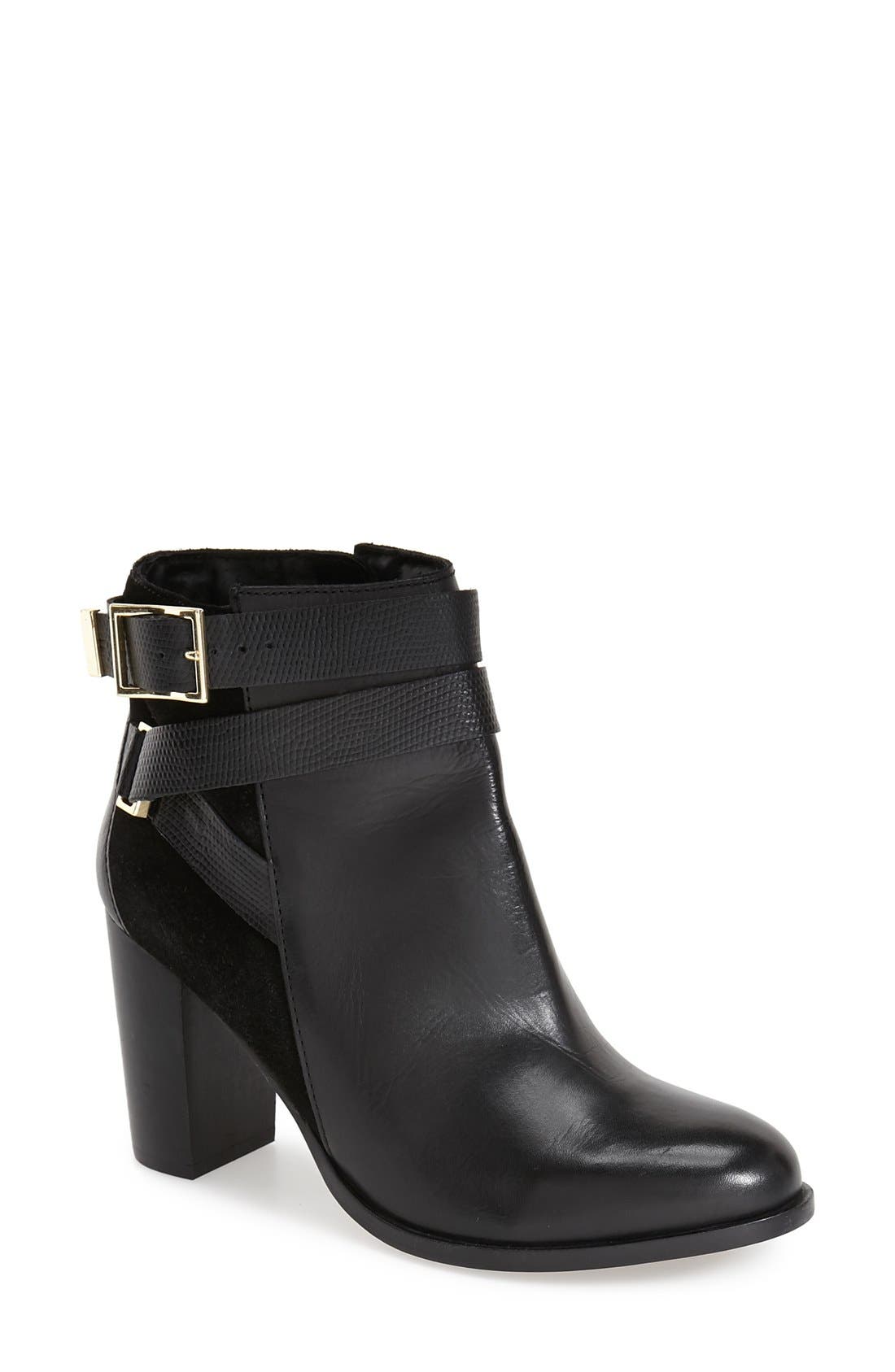 'Harper Buckle' Ankle Boot (Women) Nordstrom