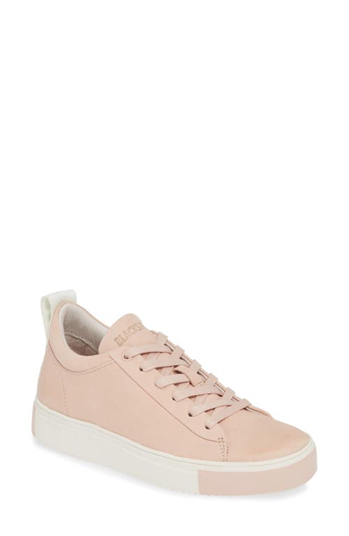 Blackstone RL65 Mid Top Sneaker in Cameo Rose Leather