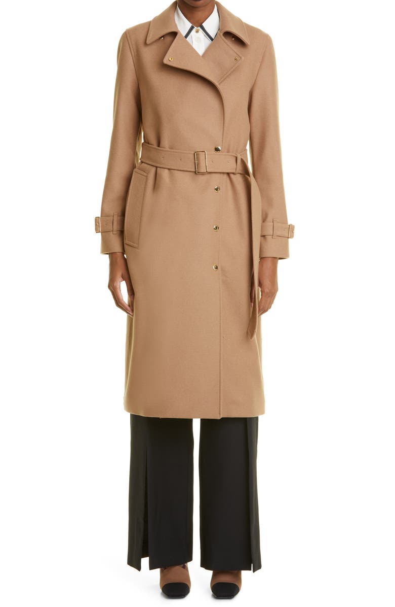 Burberry Newickwol Wool & Cashmere Trench Coat | Nordstrom