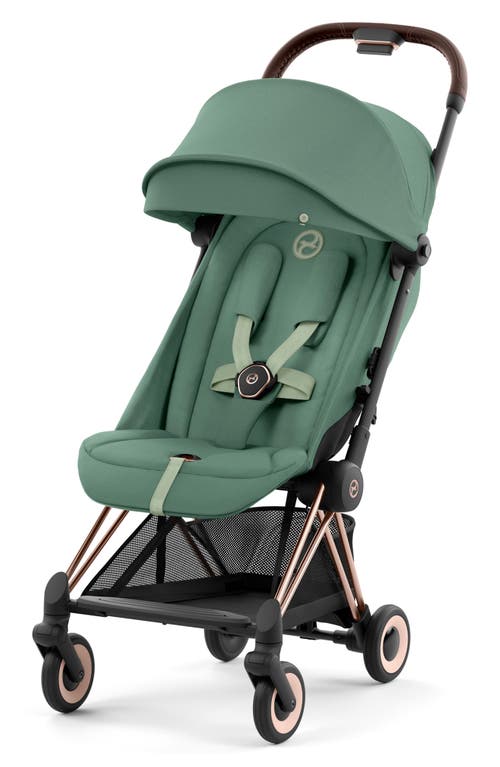 CYBEX COYA Compact Lightweight Travel Stroller in Leaf Green at Nordstrom