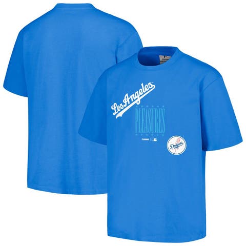 T-shirts PLEASURES Surrealism Tye Dye Tee Blue/ Light Blue