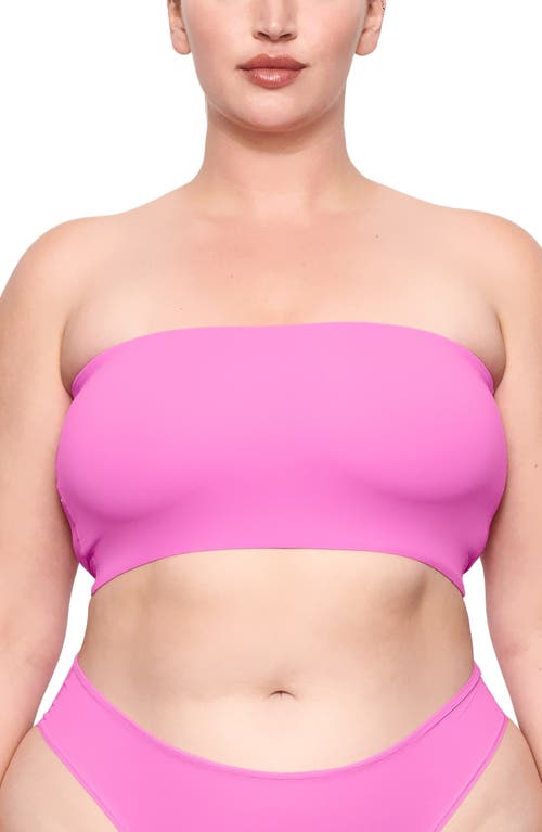 SKIMS Fits Everybody Bandeau Bralette in Neon Orchid