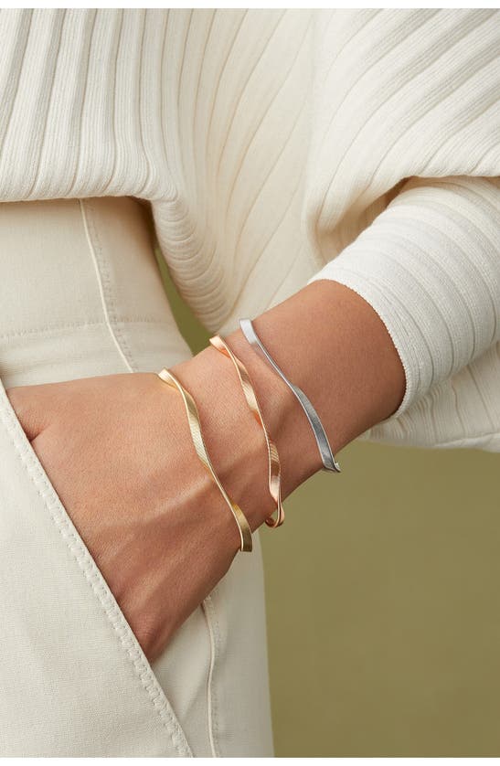 Marco Bicego Marrakech 18k Yellow Gold Twisted Coil Bracelet In Yellow Gold