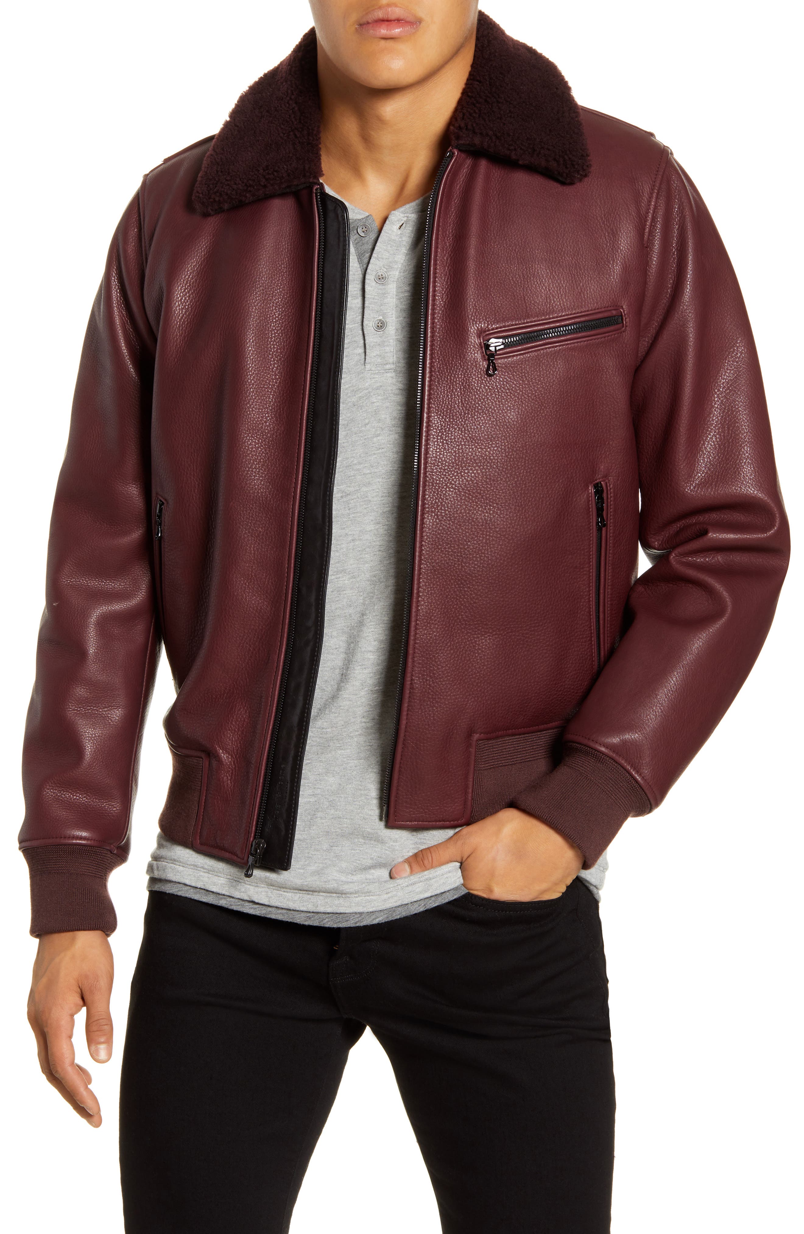 rag and bone leather jacket mens