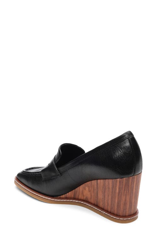 Sanctuary Cadence Wedge Loafer In Black